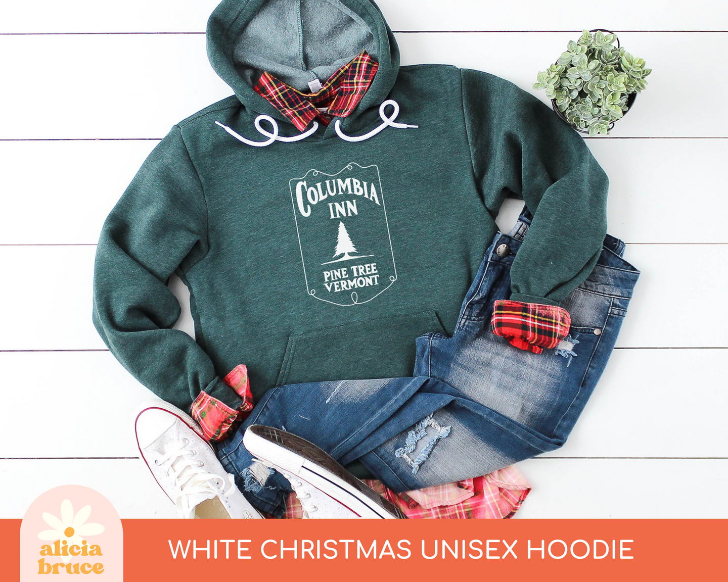 Columbia Inn / White Christmas Hoodie